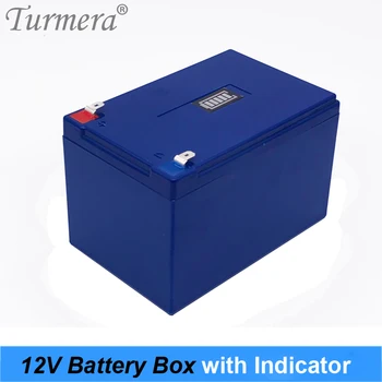 Turmera 12V 21Ah Baterijos Laikymo Dėžutė Atveju Pajėgumo Rodiklis Statyti 28Piece 18650 Baterija Nepertraukiamo Maitinimo šaltinis 12V