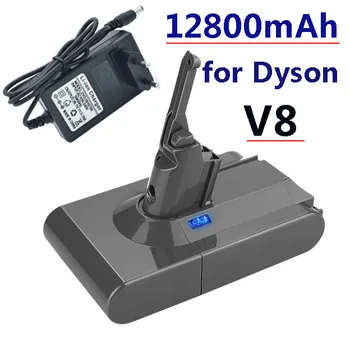 100% Originele DysonV8 12800Mah 21.6 V Batterij Voor Dyson V8 Absoliutus/Pluizige/Skiriasi Li-Ion Stofzuiger Oplaadbare batterij
