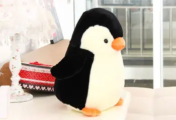Įdaryti gyvūnų 25cm mielas pingvinas pliušinis žaislas minkštos lėlės dovana w2651