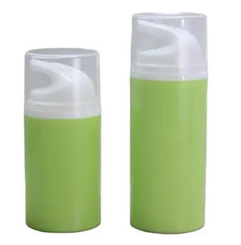 80ML žalia plastiko beoriu losjonas butelis su baltos spalvos beoriu siurblys ,skaidrus dangtis balta/serumas/kremas/fondas naudojant