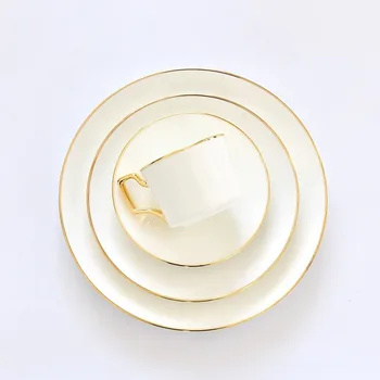 Britų stiliaus kaulų kinija kavos puodelio kepsnys plokštė buitinių arbatos puodelis ir lėkštelė verslo dovana, stalo įrankiai nustatyti Logotipą