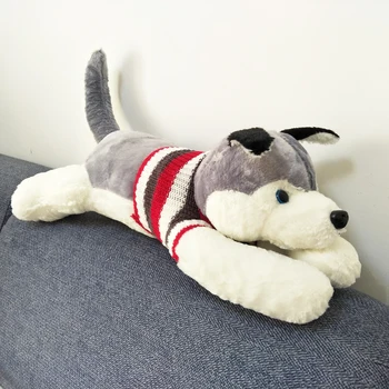 Husky megztinis šunų Vaikai Pliušiniai Žaislai Gimtadienio dovana mielas Haskis lėlė Baby Kid Įdaryti Žaislas