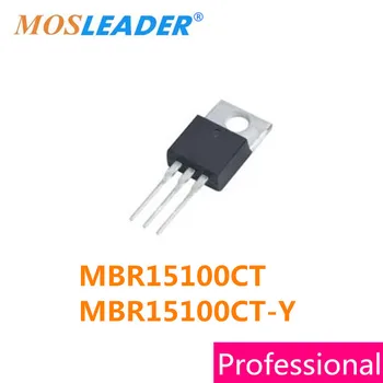 Mosleader MBR15100CT MBR15100CT-Y TO220 50PCS MBR15100 MBR15100C 100V 15A Aukštos kokybės