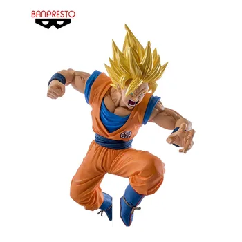 Originalus BANPRESTO BFC BANPRESTO PAV KOLIZIEJUS Sūnus Gokuu Dragon Ball Super PVC Veiksmų Anime Paveikslas Modelis, Žaislai 13cm Sandėlyje