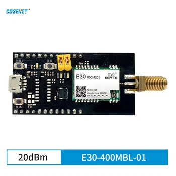 433MHz 470MHz Bandymo Valdybos Plėtros Vertinimas Komplektas E30-400M20S USB Sąsaja CDSENET E30-400MBL-01 STM8