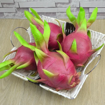 Drakonas vaisių netikras vaisius putų modelis virtuvė kabineto puošmena namuose baldai
