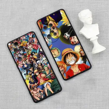 Anime One Piece Luffy Roronoa Zoro Telefoną Atveju Huawei P20 30 P40 P50 Lite E P Mate 50 40 30 20 Pro Minkštas Viršelis