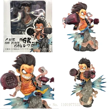 Vienas Gabalas GK Veiksmų Skaičius, Modelis Beždžionė D Luffy Mūšis Ver Anime Pvc 20cm Kolekcijos Žaislas Apdailos Vaikams Dovanų Lėlės Figma KO