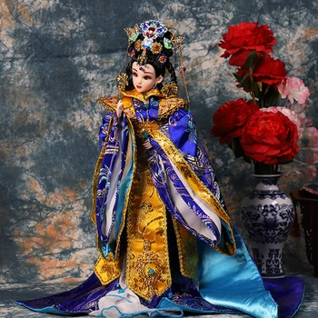 Rytų Rimuojasi Senovės Kostiumas Kinijos Rafinuotas Lėlė Princesė Ming Dinastijos Teismas Limited Edition Kolekcija Dovana Mergaitė