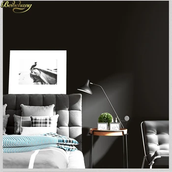 beibehang Modernus minimalistinio pramonės stiliaus juodas fonas vandeniui lipnios sienos dokumentų namų dekoro