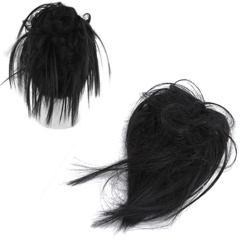 Moterims Hair Curler Perukas Sluoksniuotos Bud Elastinga Hairbands Plaukų Ryšius Netikrą Bud Plaukų Aksesuarai Aukštos Kokybės Patvarus, Modeliavimas, Priedai