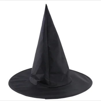 2019 Mados Naujų Vientisos Spalvos Asmenybė Atkreipė Bžūp Šalies Cosplay Unisex Wizard Hat Helovinas Skrybėlę