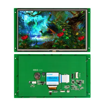 AKMENS 10.1 Grafinis TFT LCD Modulis Smart Touch Ekranas, HMI Įterptosios Programinės įrangos Pažangios Kontrolės Valdyba su UART Uosto