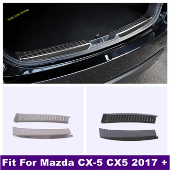 Galiniai Kamieno Bamperis Durų Slydimo Plokštė Guard Scuf Palangės Anti-Spirti Nulio Apsaugos Dangtelio Apdaila Tinka Mazda CX-5 CX5 2017 - 2022