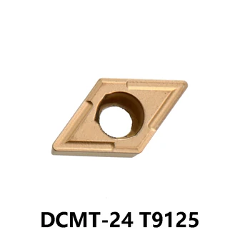DCMT 070204 11T304 Originalus Tekinimo Įrankiai CNC Savininkas Karbido Įdėklai DCMT070204 DCMT11T304 DCMT11T308-24 T9125 Peilis, Ištekinimo Baras