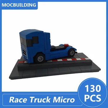 Lenktynių Sunkvežimis Mikro Modelį Ss Statybos Blokus 